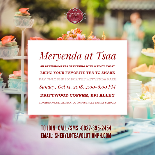 Meryenda at Tsaa: Afternoon Tea with a Pinoy Twist